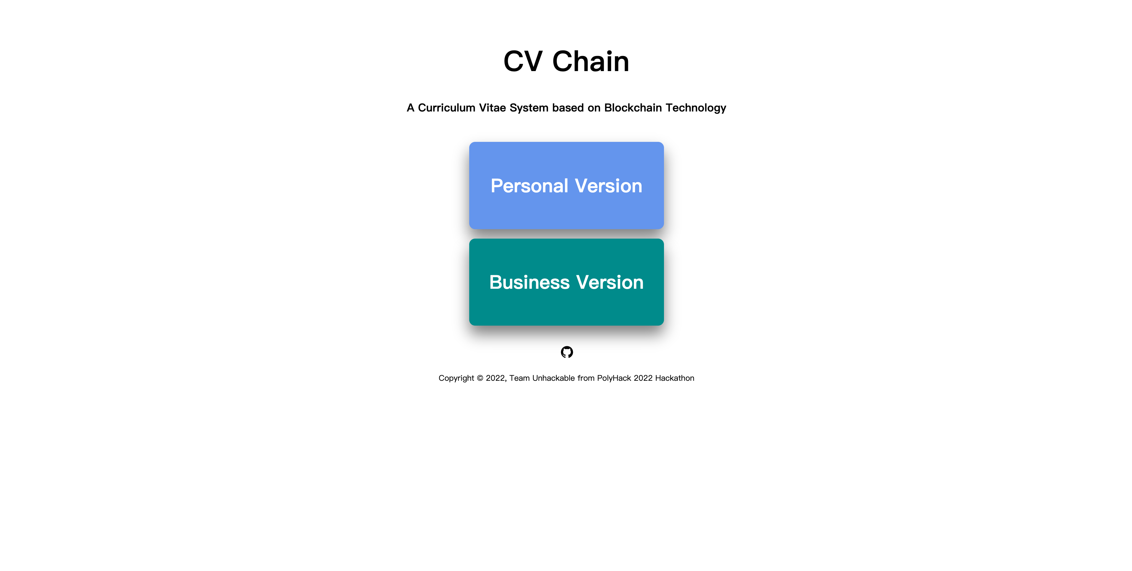 CV Chain